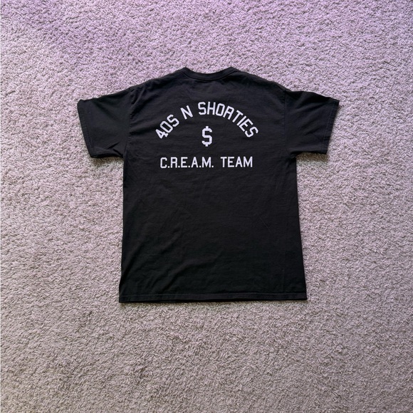 Vintage 40s & Shorties Short-Sleeve T-Shirt - Green/Black Size Large Men’s - Picture 4 of 5